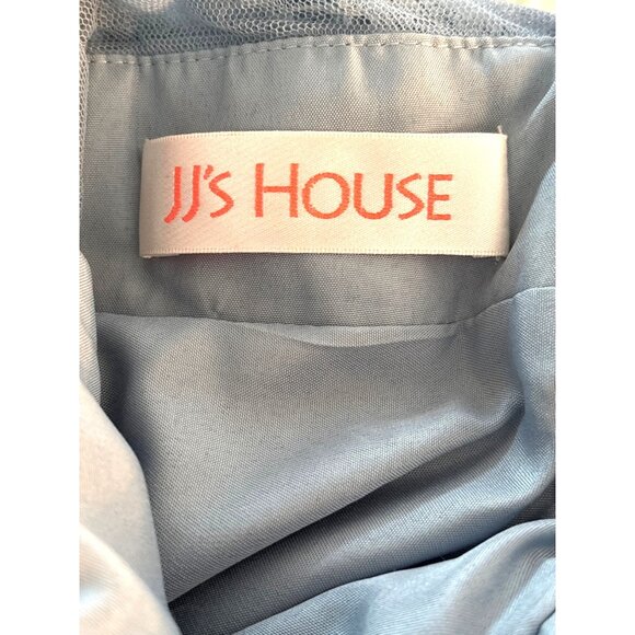 JJ's House Dusty Blue Bridesmaid Prom Formal Pagent Dress Size 4 /6 - Picture 10 of 10